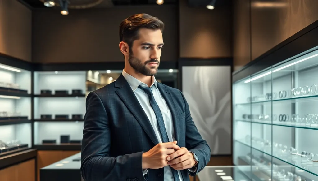 mens jewelry store